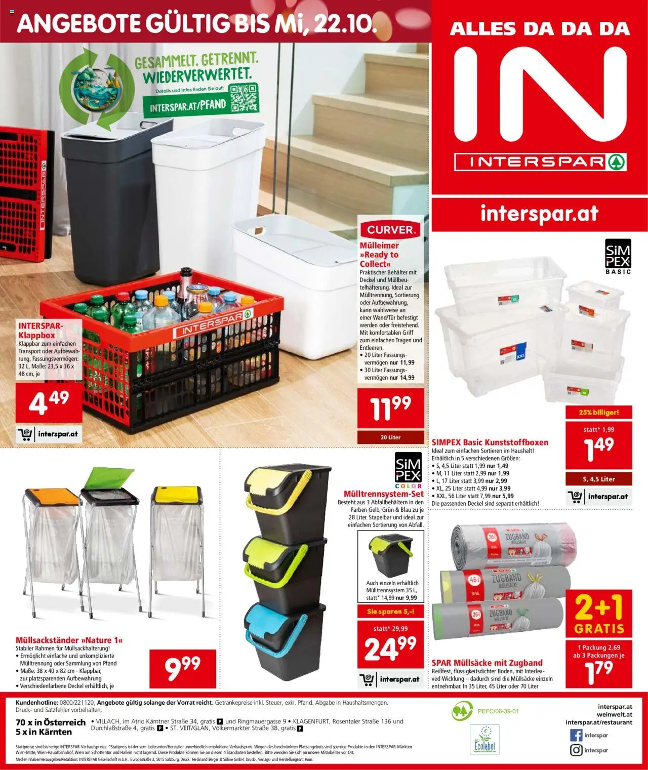 Interspar Flugblatt - Kärnten gültig ab 02.10.2025 | Seite: 16