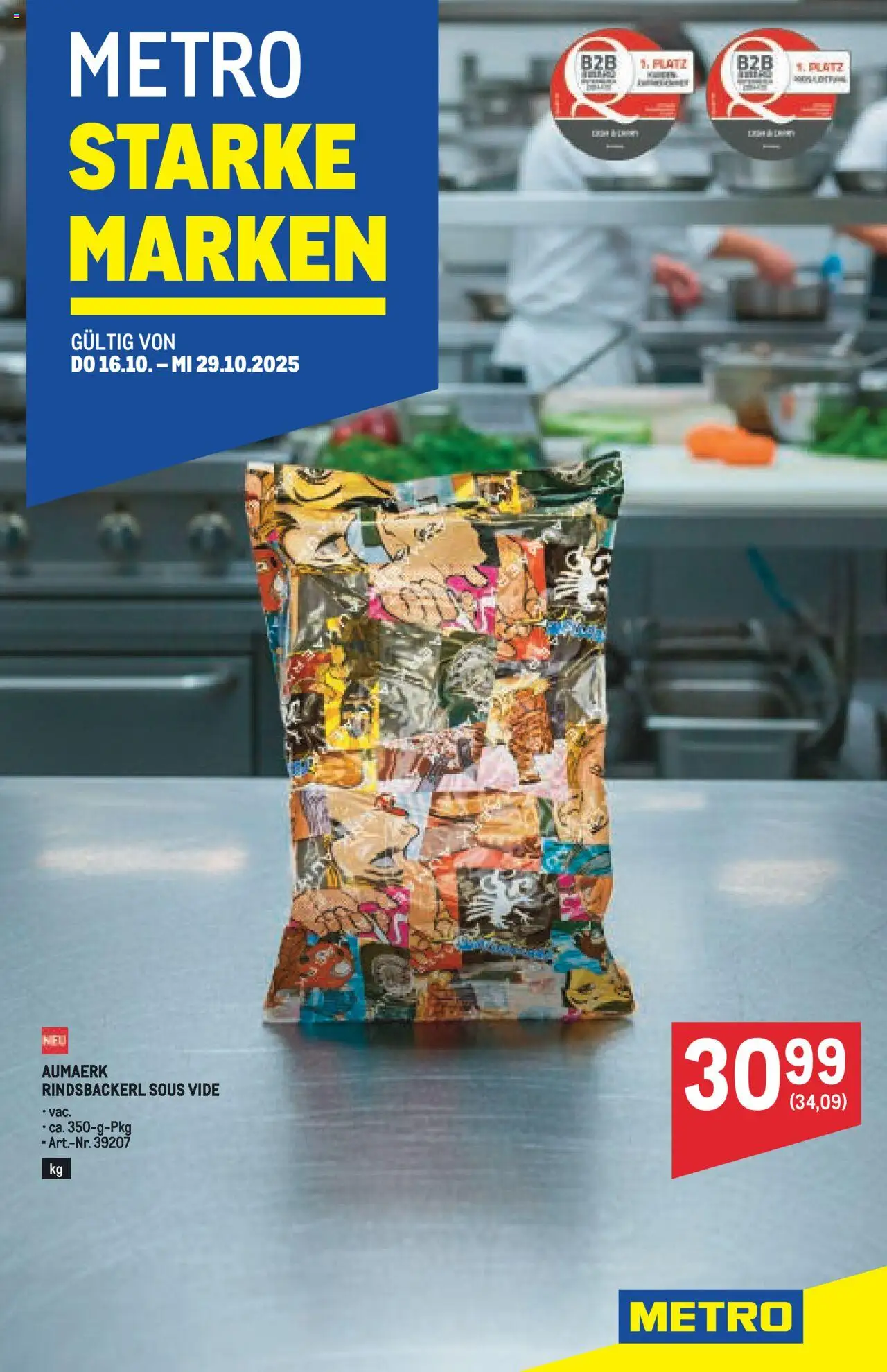 Metro - METRO AT - Starke Marken gültig ab 16.10.2025 | Seite: 1