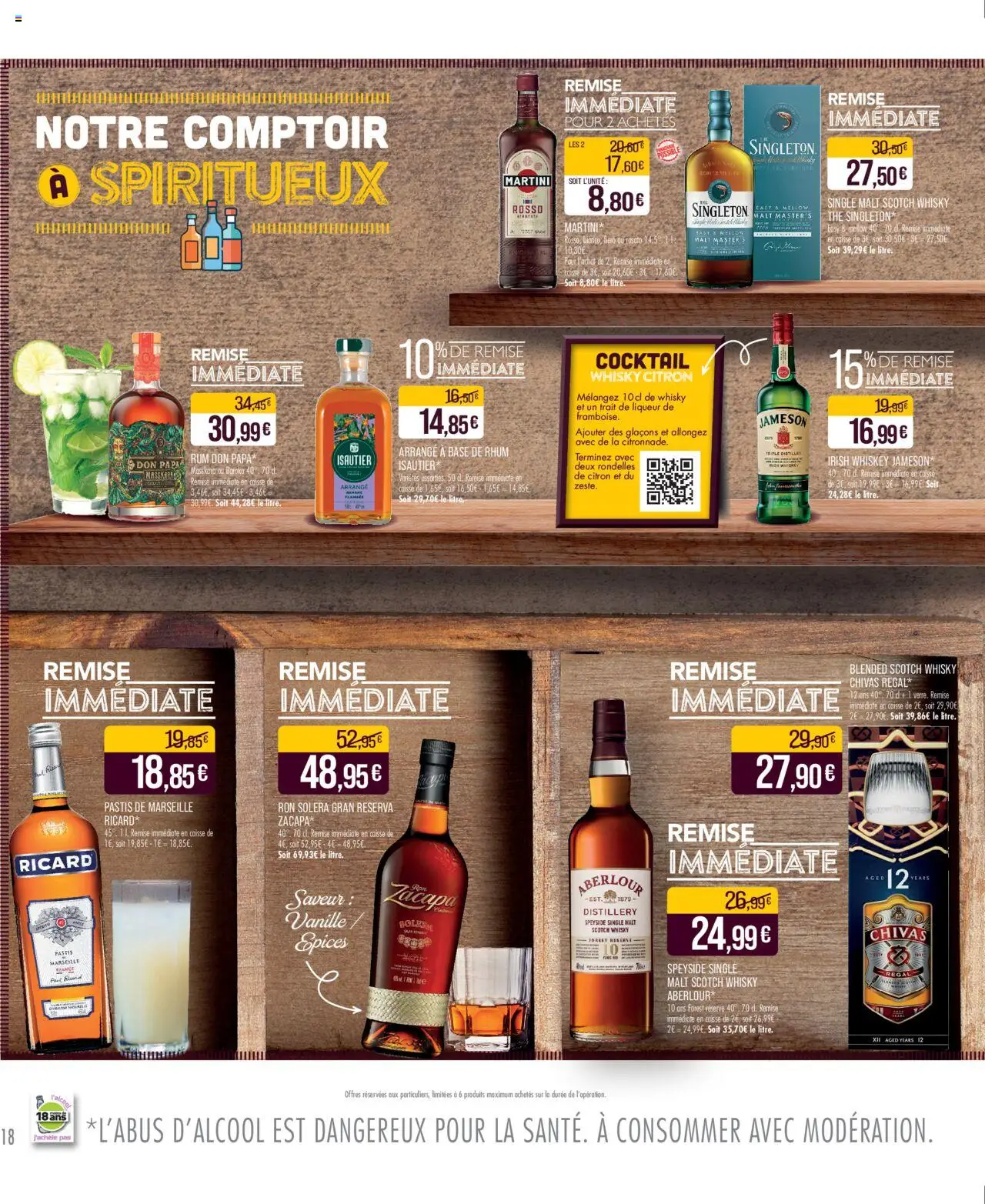 | Page: 18 | Produits: Pastis, Base, Banane, Martini