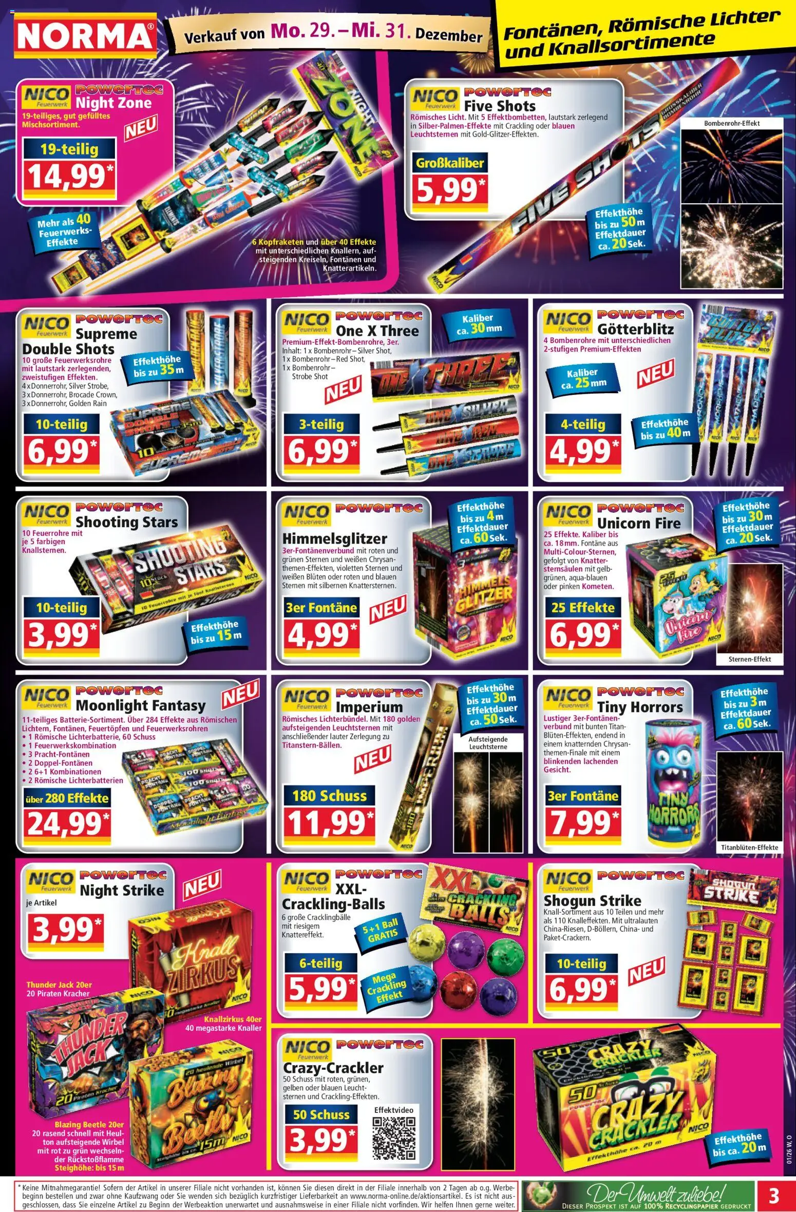 Norma Startschuss 2026 – gültig ab 29.12.2025 | Seite: 3