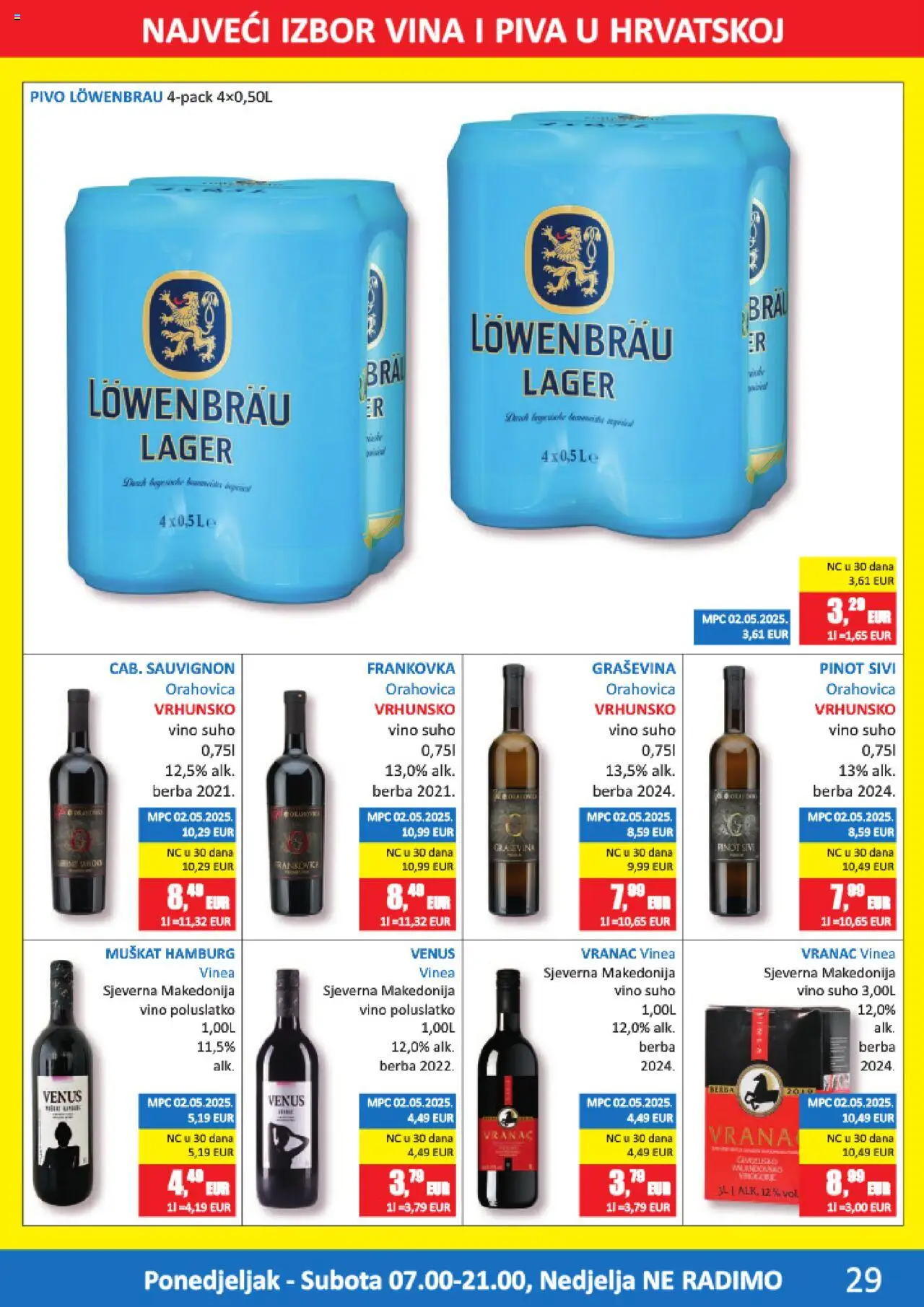 Vrutak katalog | vrijedi od 15.09.2025 | Stranica: 29 | Proizvodi: Vino, Pivo