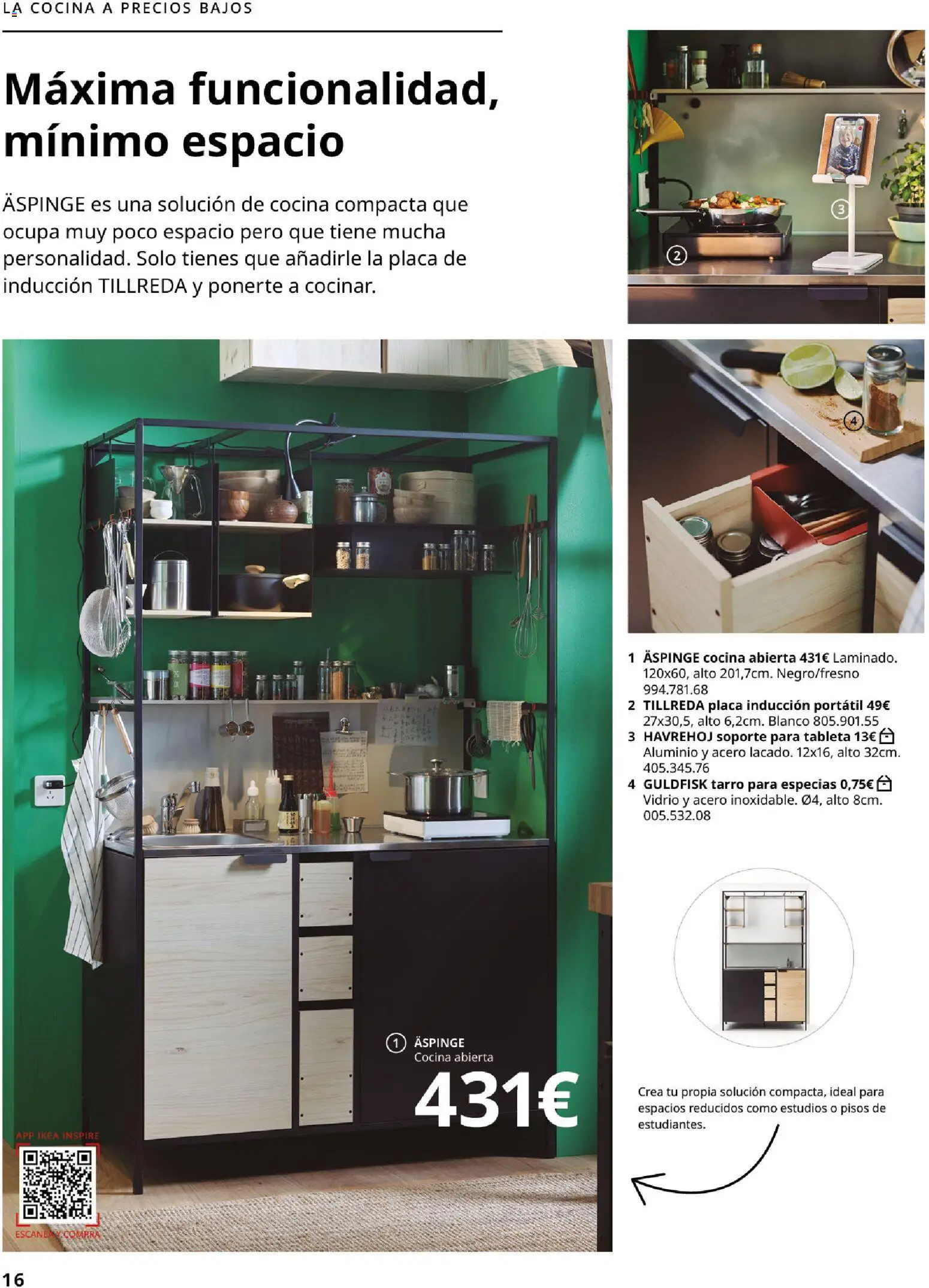 IKEA - Precios bajos │ válido desde el 13.04.2026 | Página: 16 | Productos: Tableta, Cocina