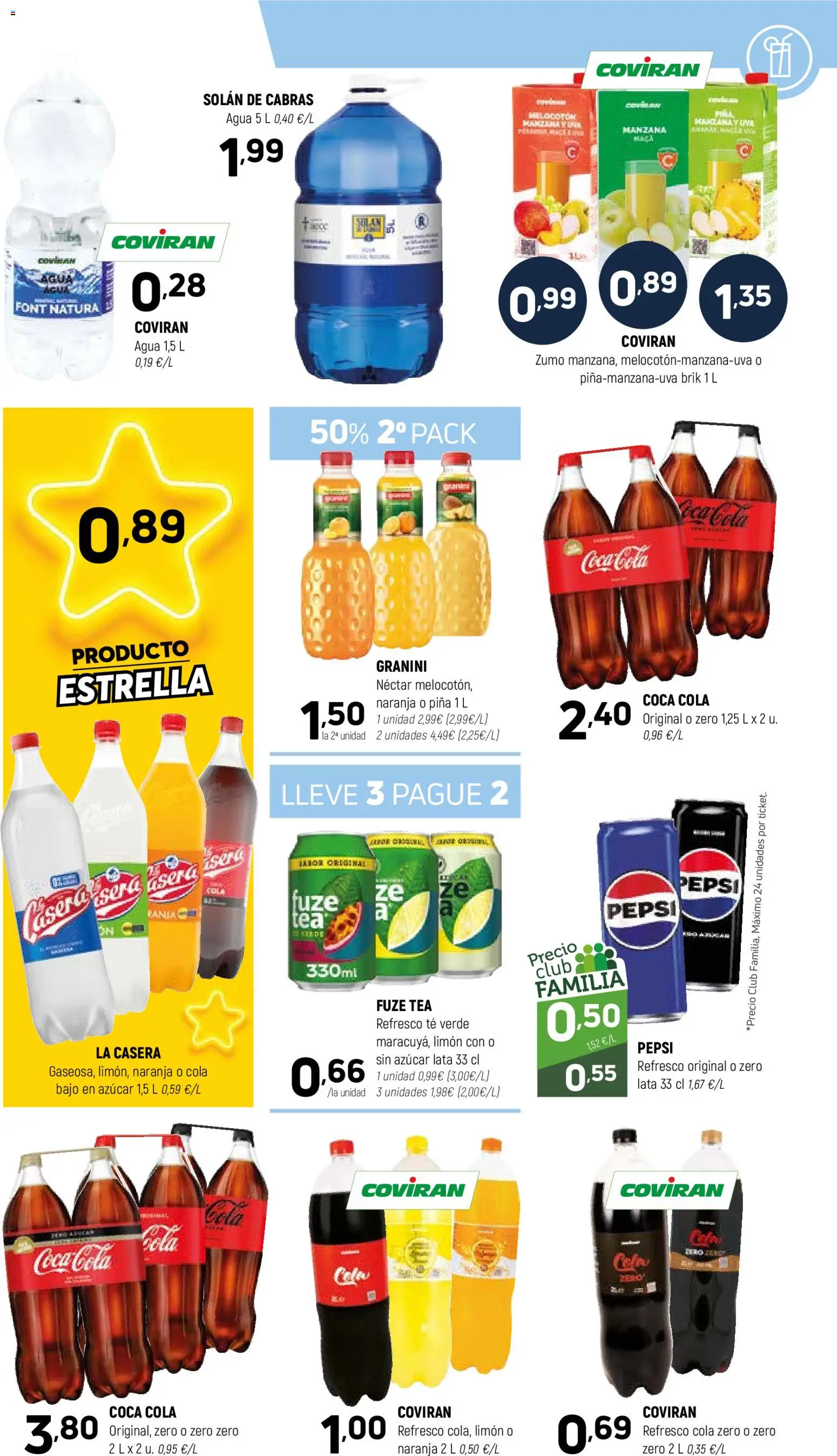 Coviran ofertas │ válido desde el 24.03.2026 | Página: 15 | Productos: Ροζ πιπέρι, Manzana, Té, Néctar