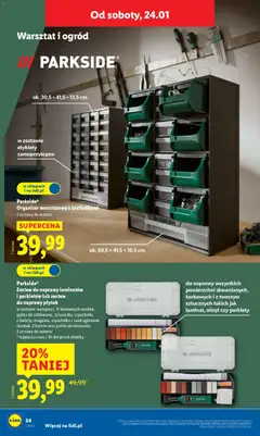 Pogląd oferty "Lidl Katalog" - ważna od 19.01.2026 | Strona: 38 | Produkty: Baterie, Gąbka