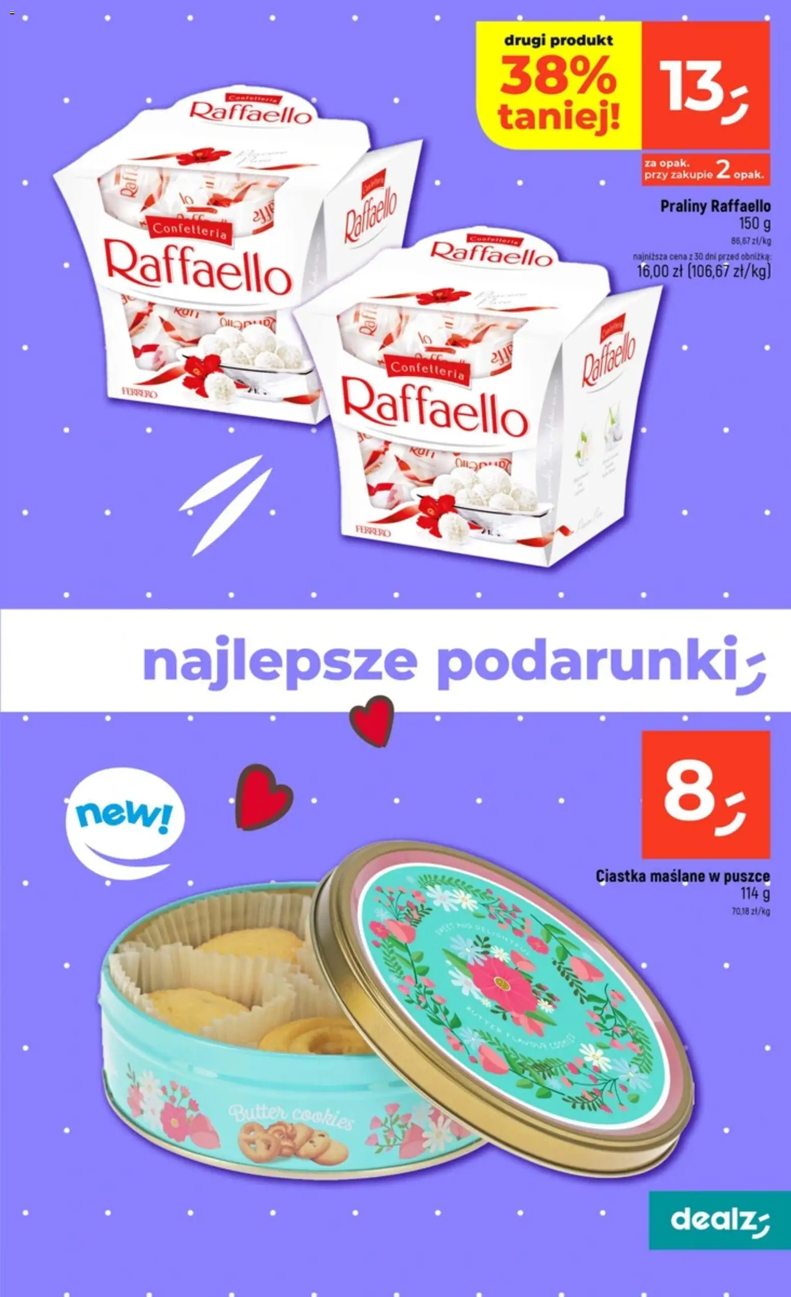Dealz Gazetka od 15.01.2026 | Strona: 11 | Produkty: Praliny, Ciastka