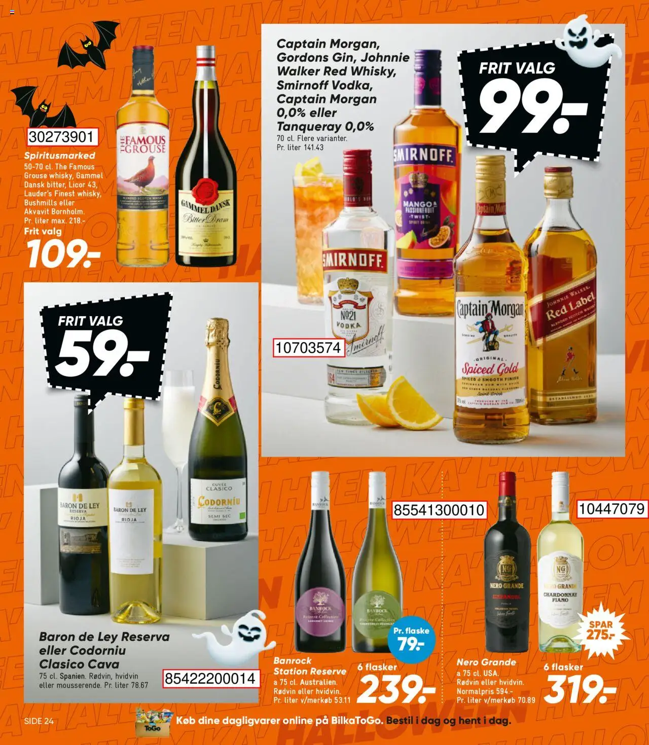 Bilka tilbudsavis – gyldig fra 17.10.2025 | Side: 37 | Produkter: Mango, Vodka, Whisky