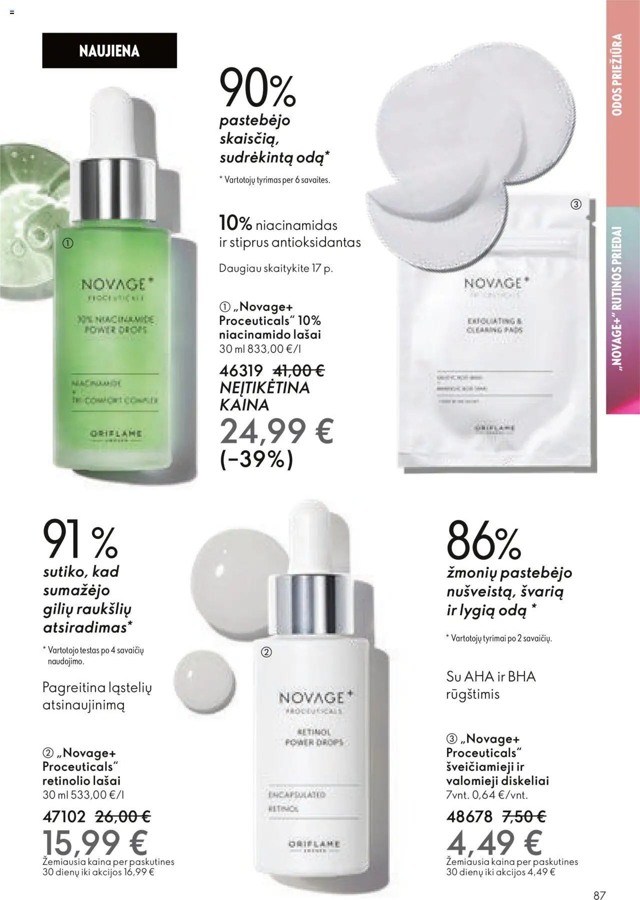 Oriflame akcijos nuo 29.10.2025 | Puslapis: 87