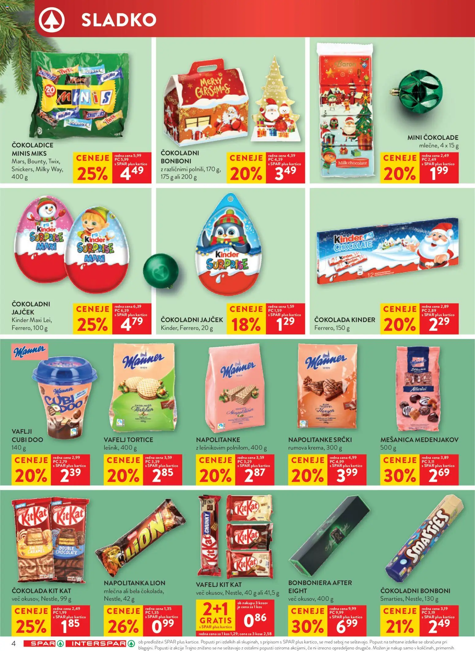 Novi Spar katalog ponudbe – veljaven od 26.11.2025 | Stran: 4