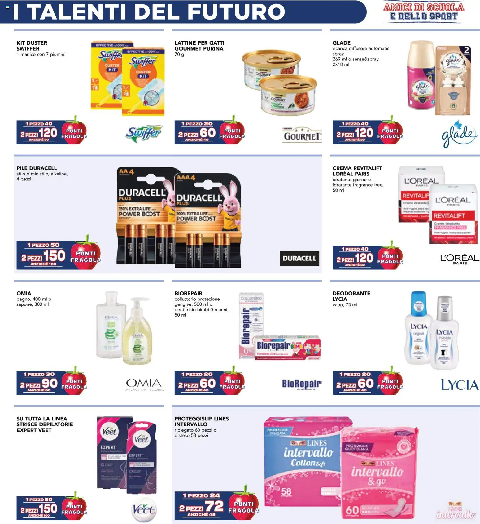 Volantino Esselunga S del 07.11.2025 | Pagina: 27 | Prodotti: Pile, Crema, Dentifricio, Collutorio