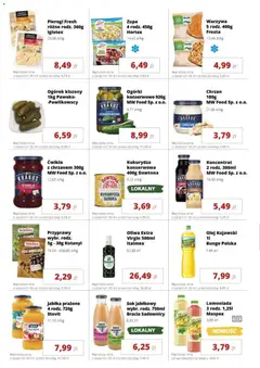 Pogląd oferty "Torimpex gazetka" - ważna od 23.03.2026 | Strona: 6 | Produkty: Ziele angielskie, Olej kujawski, Sok, Ogórki