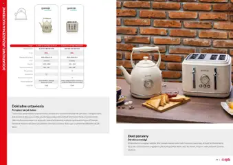 Pogląd oferty "Salony Agata Gazetka - Gorenje" - ważna od 05.12.2025 | Strona: 17 | Produkty: Czajnik, Toster