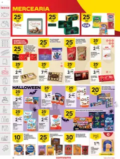 Pré-visualização NUMA SELEÇÃO DE GOMAS DA MARCA VIDAL, Vidal Halloween Mix gummies válido de 14.10.2025 | Página: 28
