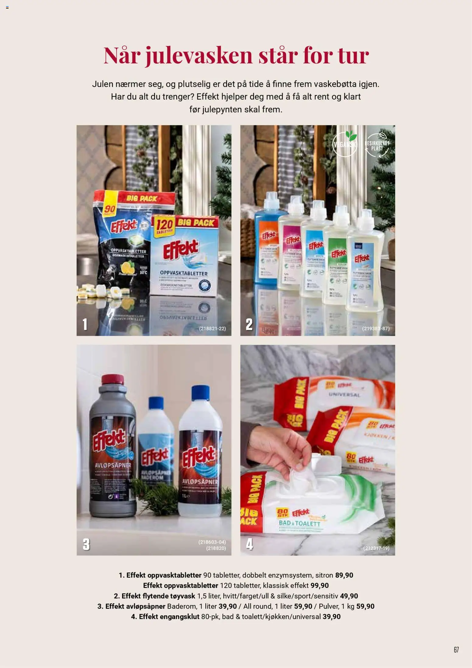 {H1} | Side: 67 | Produkter: Стаціонарний телефон, Суміш дитяча, Toalett, Bad