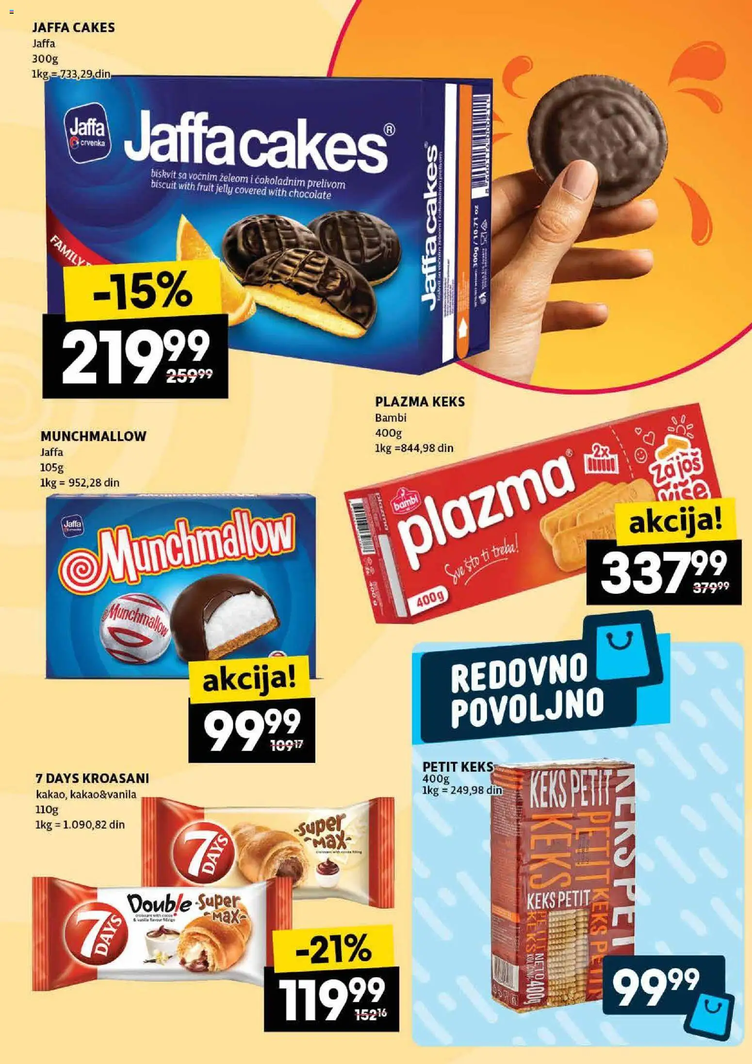 Idea katalog - važi od 22.01.2026 | Strana: 25 | Proizvode: Keks, Munchmallow, Sto, Plazma