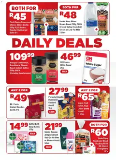 OK Foods specials catalogue – valid from 06.04.2026 | Page: 3 | Products: Bag, Bath, Soap, Antiperspirant
