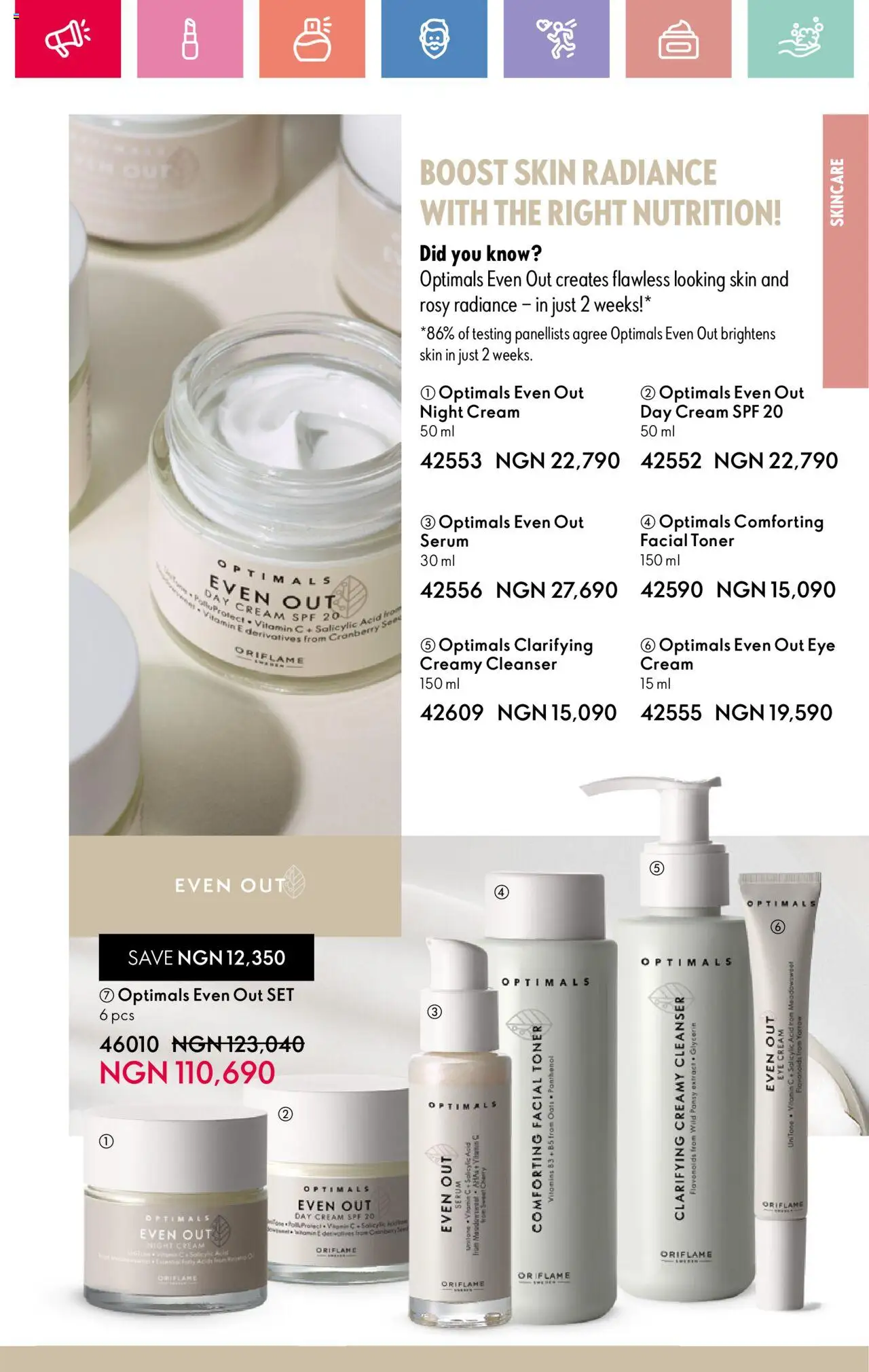 Oriflame -Catalogue valid from 01.04.2025 | Page: 51 | Products: Toner, Cream