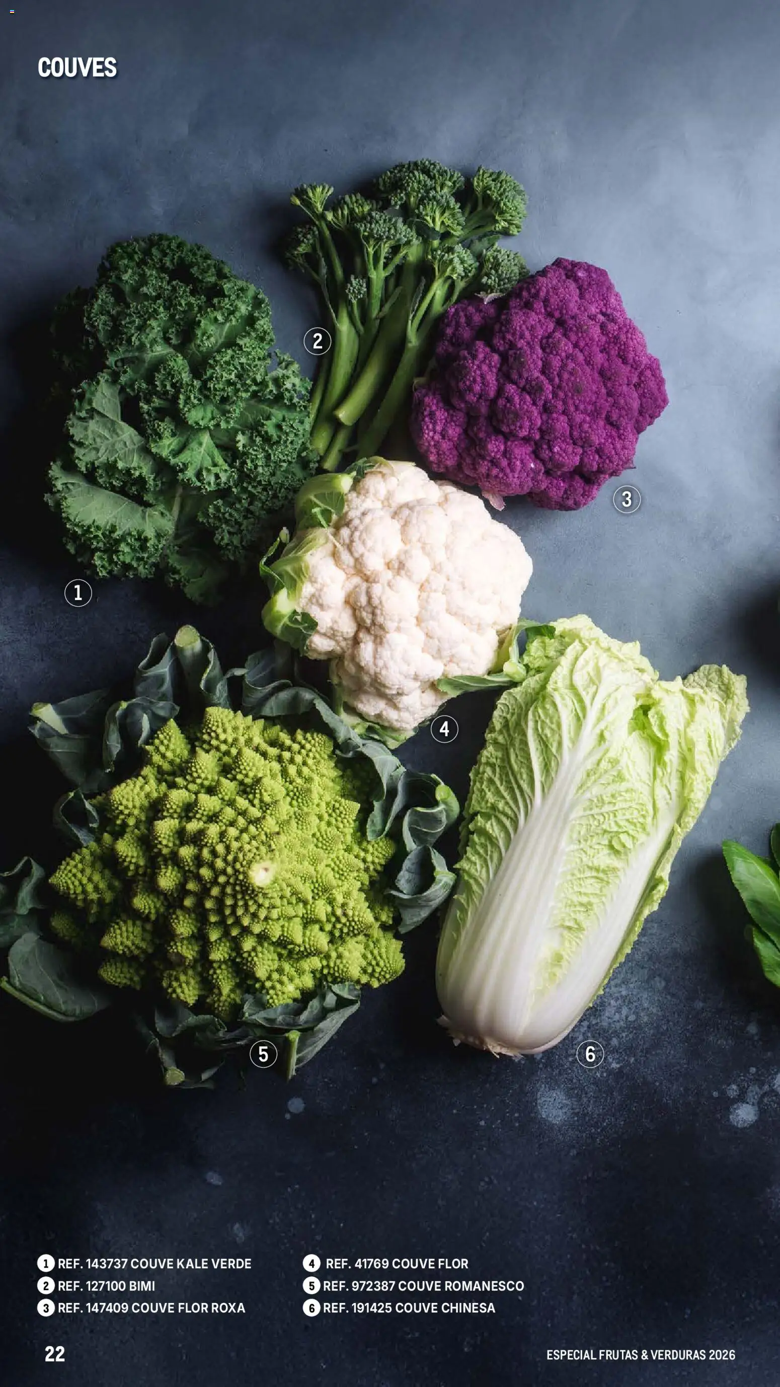 Makro Especial Frutas e Verduras 2026 │ válido de 06.03.2026 | Página: 22 | Produtos: Couve