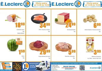 Pogląd oferty "E.Leclerc Gazetka - Tychy" - ważna od 14.08.2025