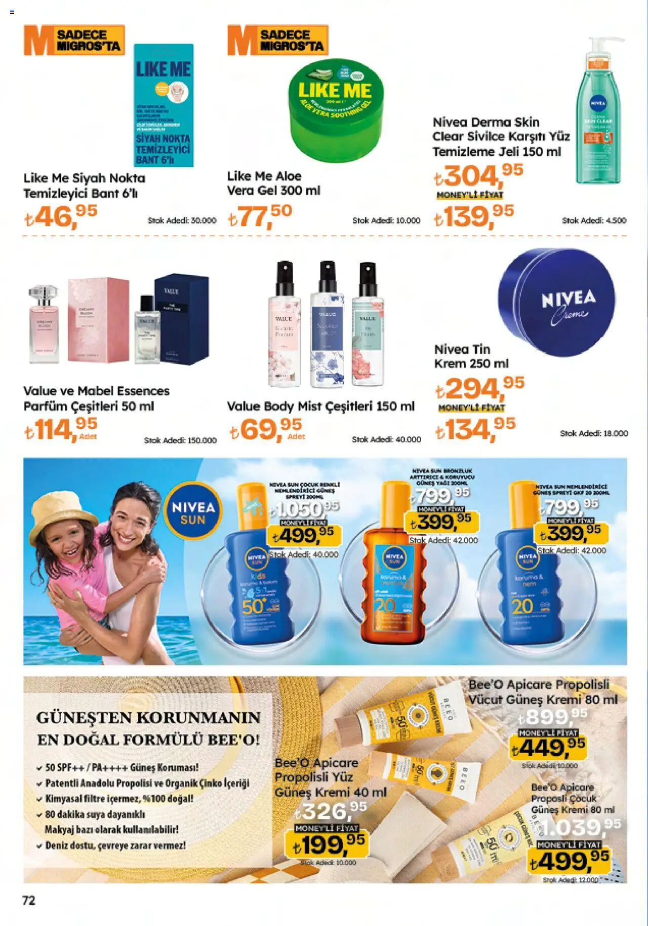 Migros Katalog - Migroskop - 26.06.2025 tarihinden itibaren geçerlidir | Sayfa: 72 | Ürünler: Krem, Makyaj, Bant, Sprite