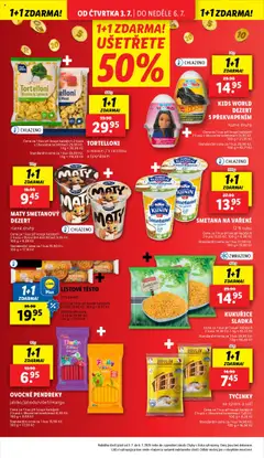 Lidl leták od 03.07.2025 | Strana: 16 | Produkty: Ricotta, Mango, Tyčinky, Smetana na vaření