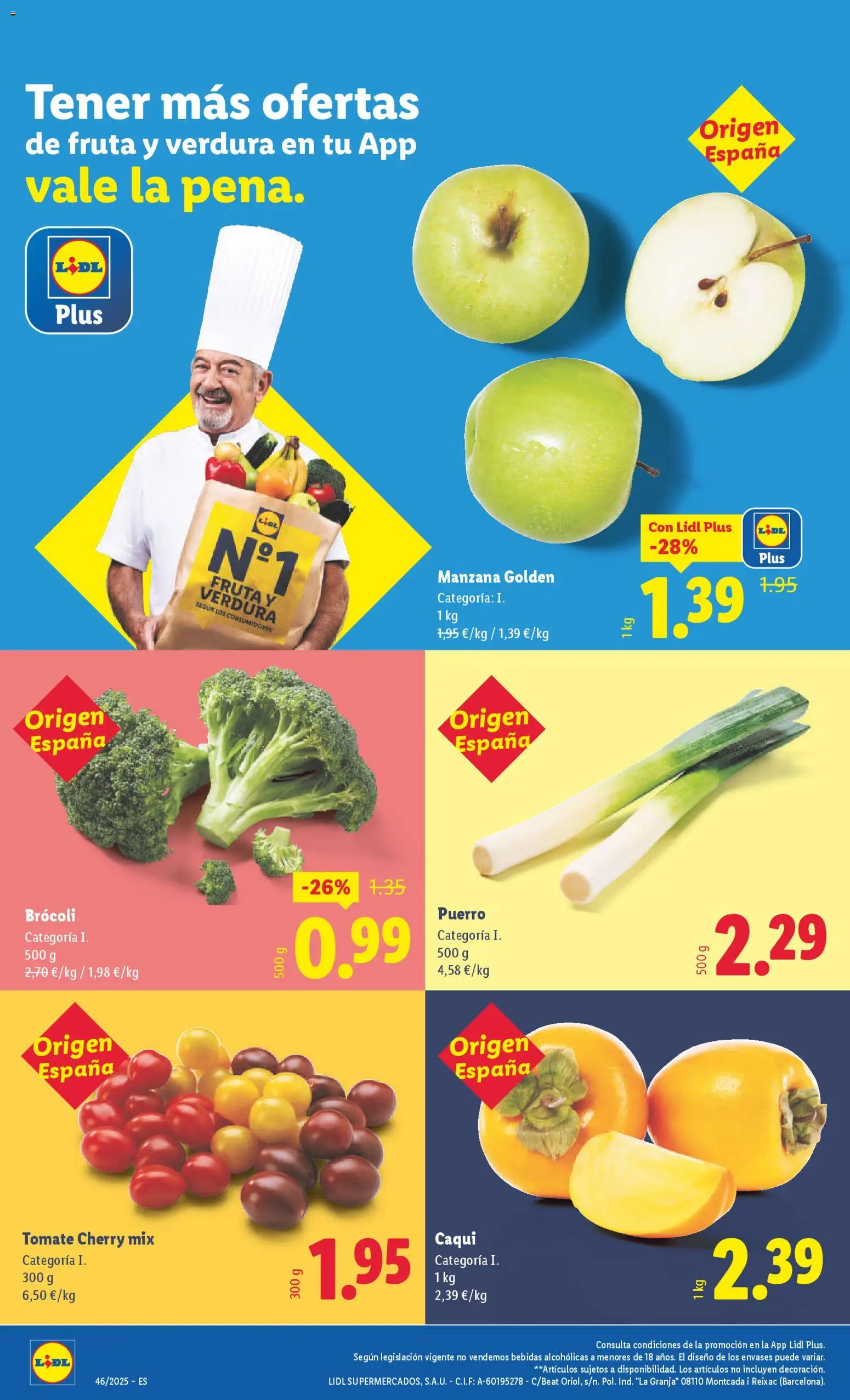 Lidl folleto │ válido desde el 10.11.2025 | Página: 4 | Productos: Manzana