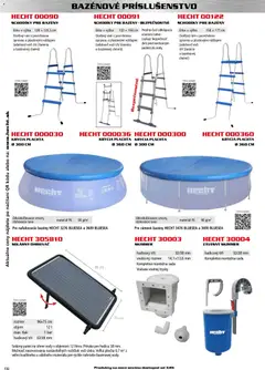 Hecht leták platný od 30.10.2025 | Strana: 132 | Produkty: Plachta, Bazény, Rám, Ohrievač