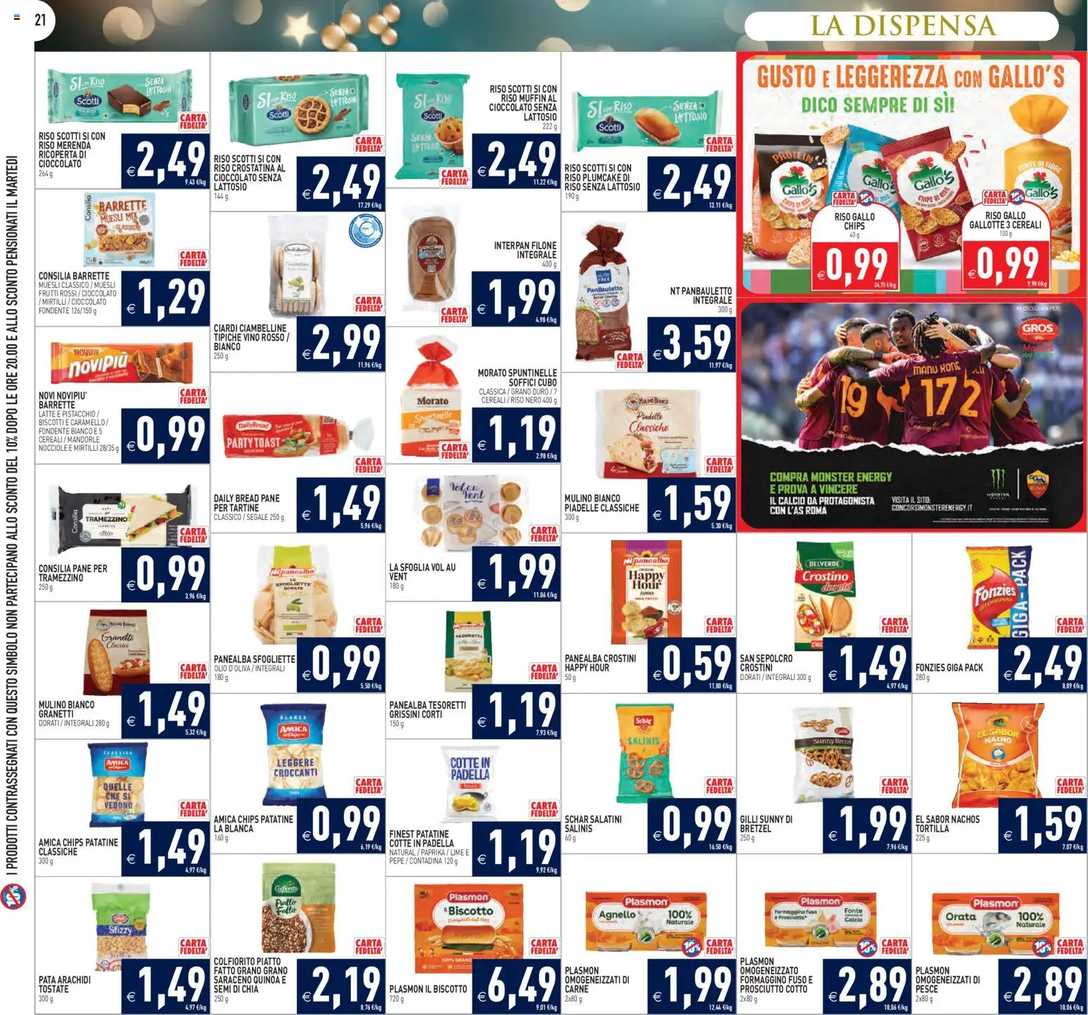 Volantino PIM Supermercati del 27.12.2025 | Pagina: 21 | Prodotti: Cioccolato, Olio, Mirtilli, Tramezzino