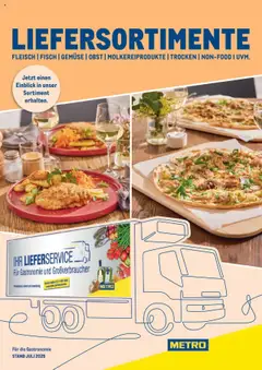 Metro - Sortimentskatalog Lieferservice ab 31.07.2025 gültig