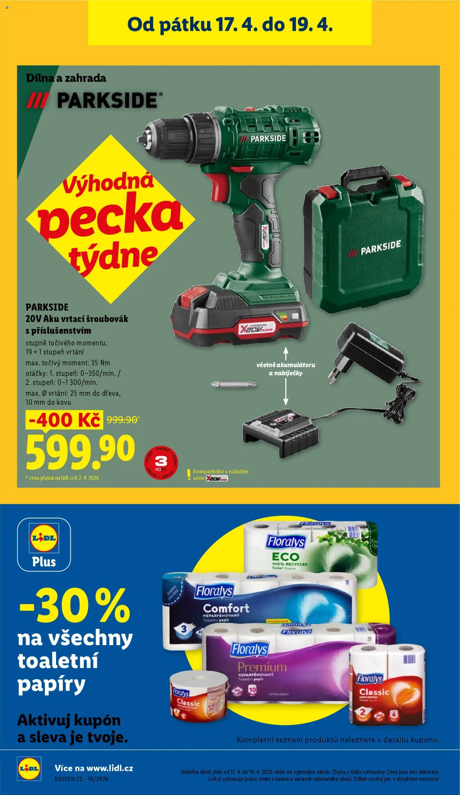 Lidl leták - Spotřební zboží od 13.04.2026 | Strana: 26