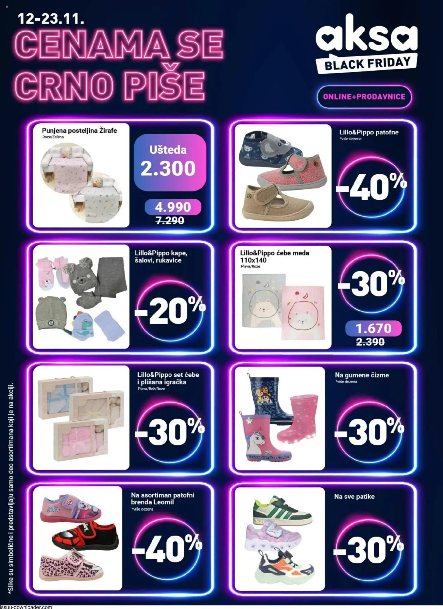 Aksa katalog - važi od 12.11.2025 | Strana: 6 | Proizvode: Čizme, Ćebe, Rukavice, Patike