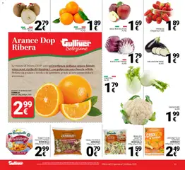 Anteprima del volantino Volantino Gulliver	 valido a partire dal 23.01.2026 | Pagina: 3 | Prodotti: Fragole, Patate, Funghi, Finocchi