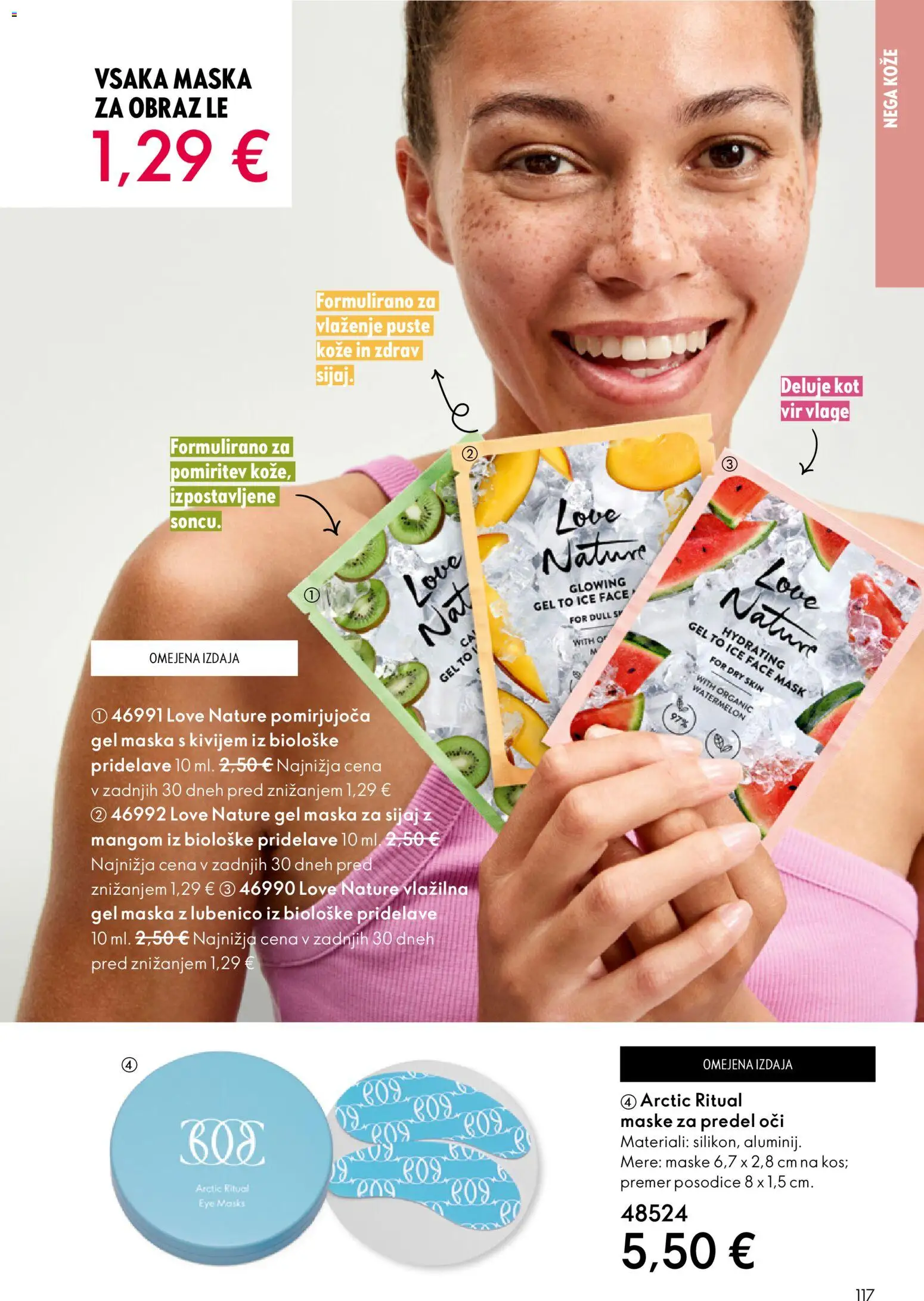 Novi Oriflame katalog ponudbe – veljaven od 19.11.2025 | Stran: 117 | Izdelki: Maska za obraz, Maska