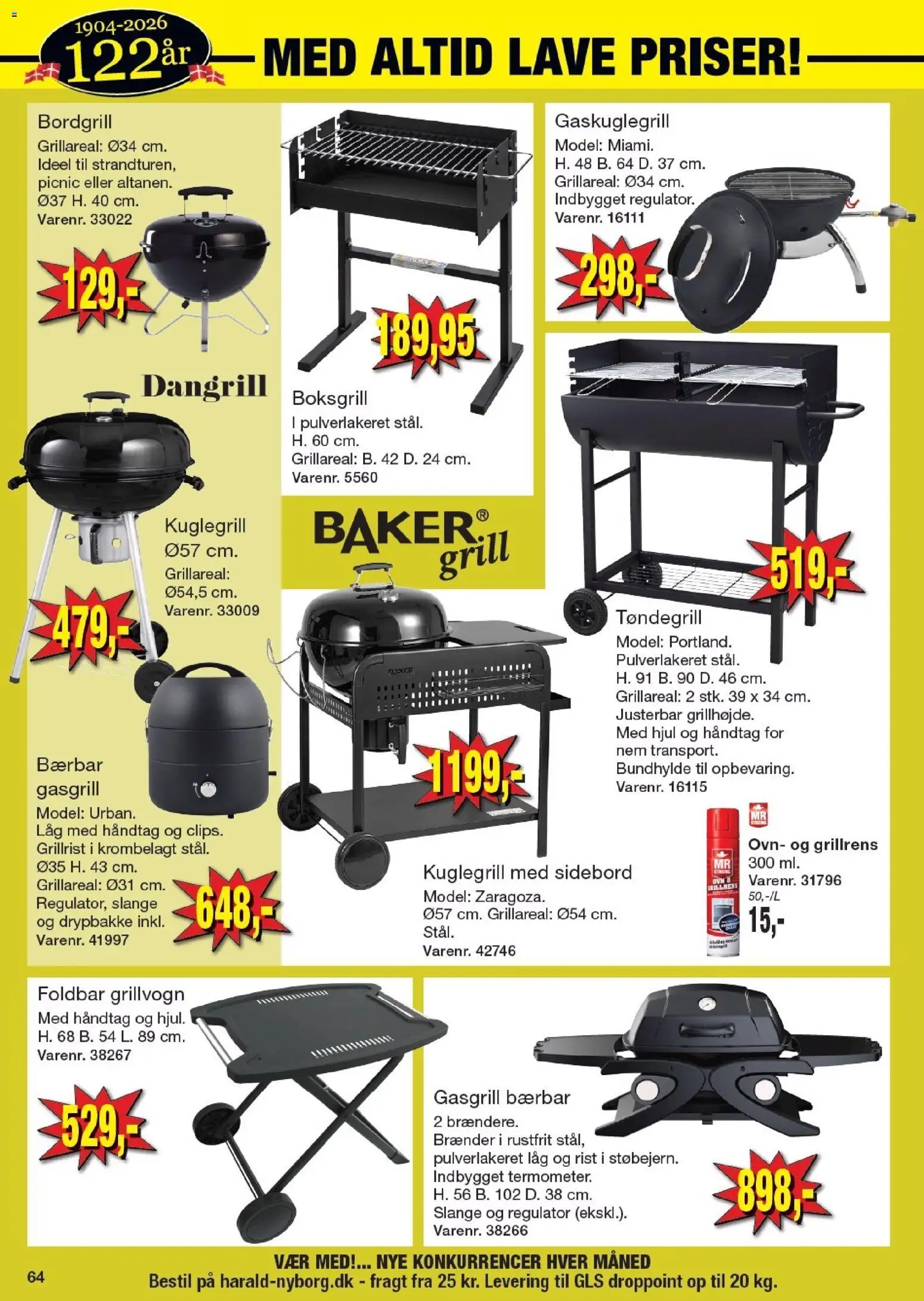 Harald Nyborg tilbudsavis – gyldig fra 23.04.2026 | Side: 68 | Produkter: Ovn, Grill