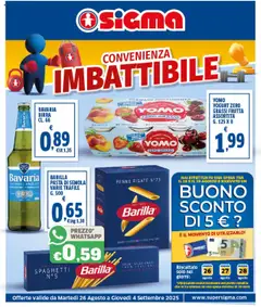 Anteprima del volantino Volantino SIGMA	 valido a partire dal 26.08.2025