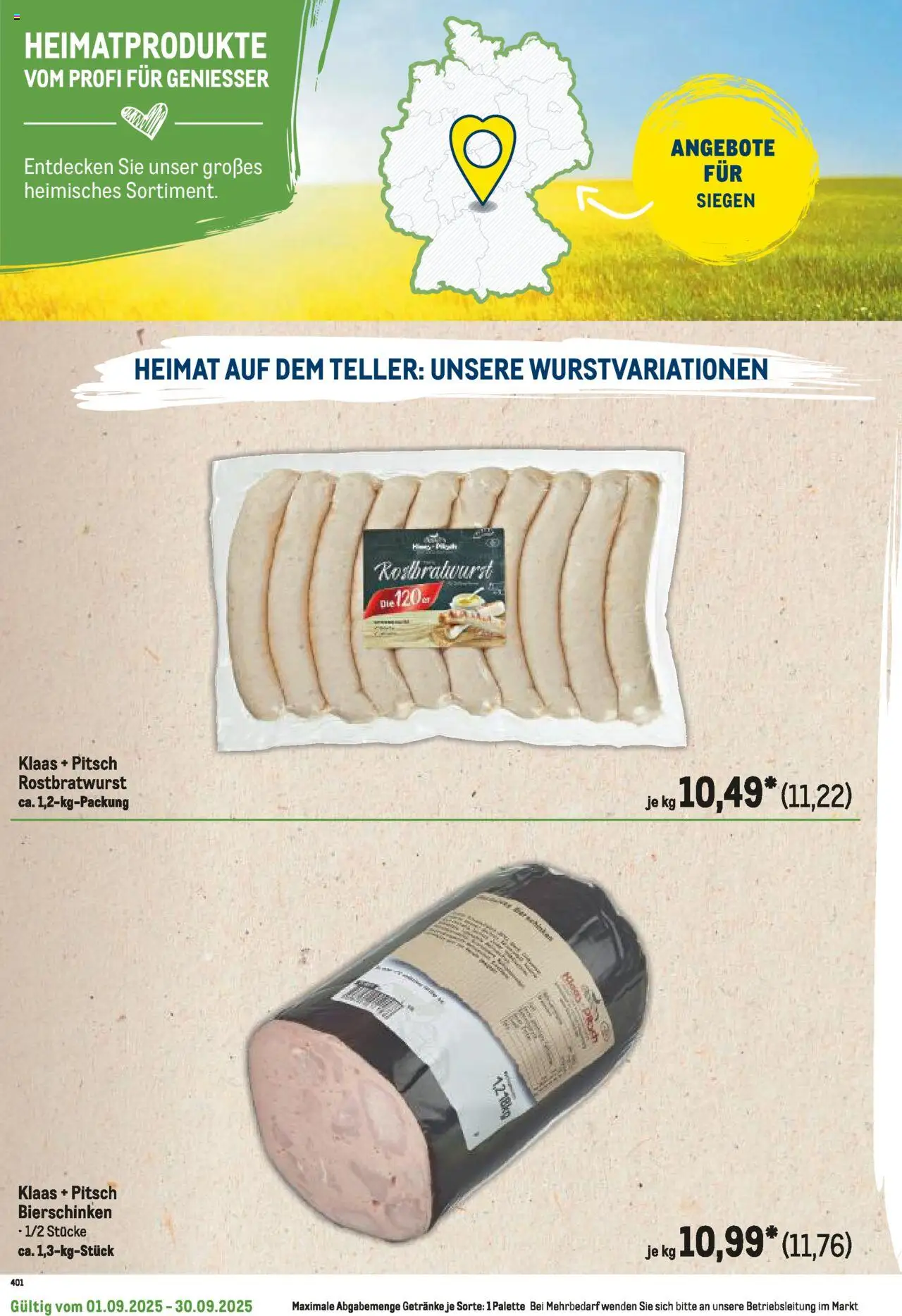 Metro Regionaler Flyer - gültig ab dem 01.09.2025 | Seite: 8