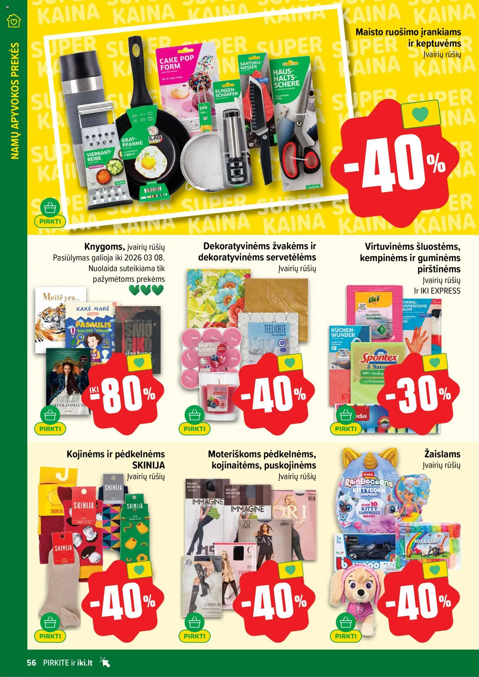 IKI akcijos nuo 09.02.2026 | Puslapis: 56