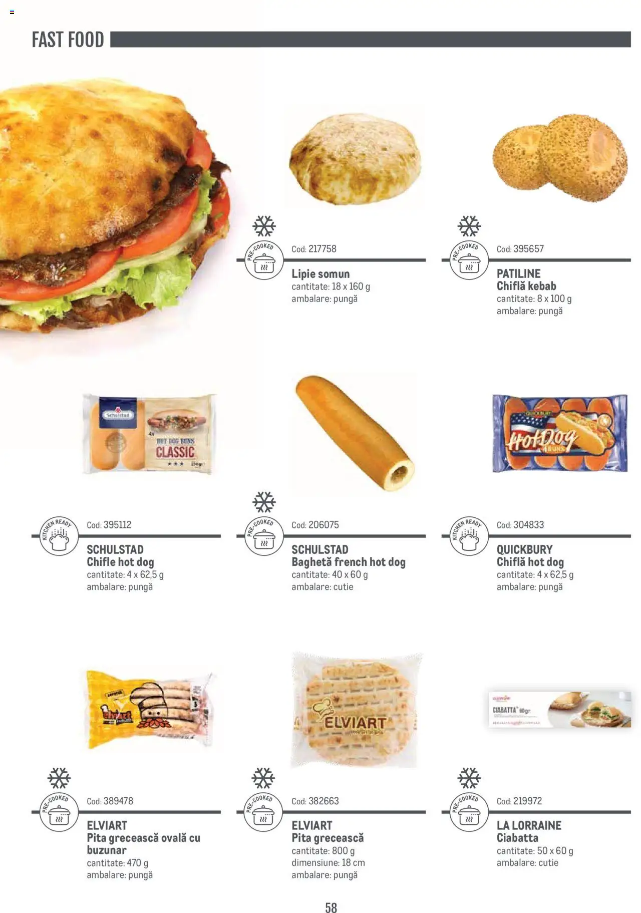 Noul catalog Metro – valabil de la 14.11.2024 | Pagină: 58 | Produse: Pungă, Cutie, Chiflă
