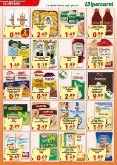 Anteprima del volantino Ipercarni volantino valido a partire dal 17.03.2026 | Pagina: 12 | Prodotti: Pane, Ketchup, Salsa, Peperoncino