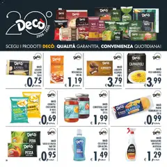 Anteprima del volantino Decò volantino iperStore, Superstore Sicilia valido a partire dal 17.03.2026 | Pagina: 29 | Prodotti: Succo, Prosciutto, Farina, Albicocche