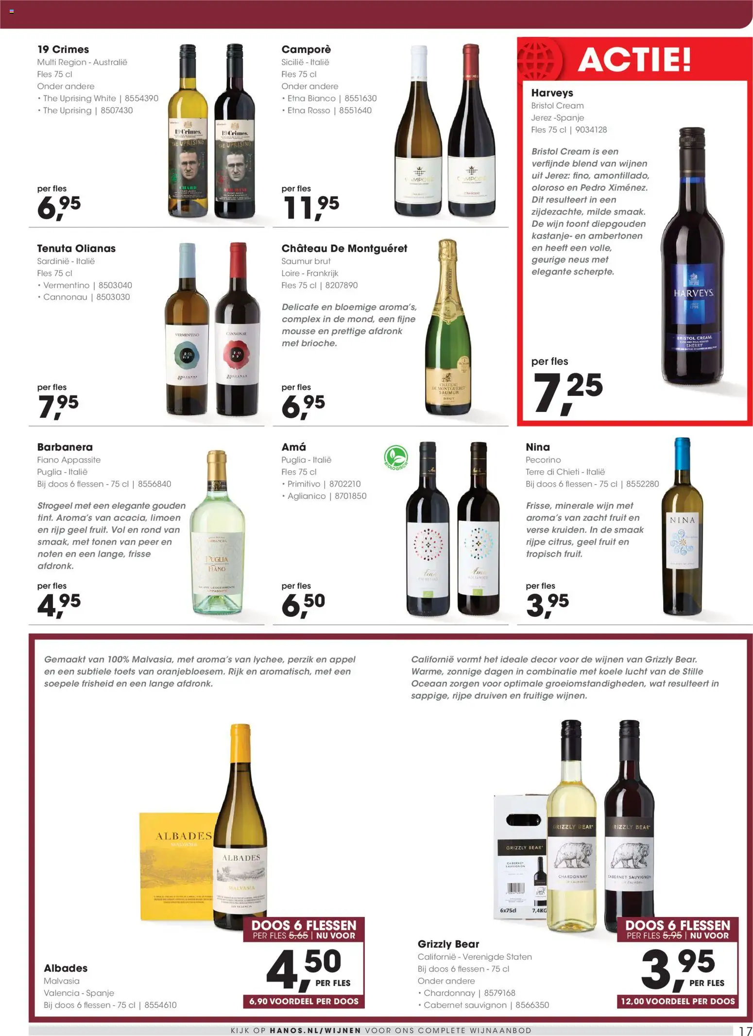 {H1} | Pagina: 17 | Producten: Wijn, Noten, Fles, Peer