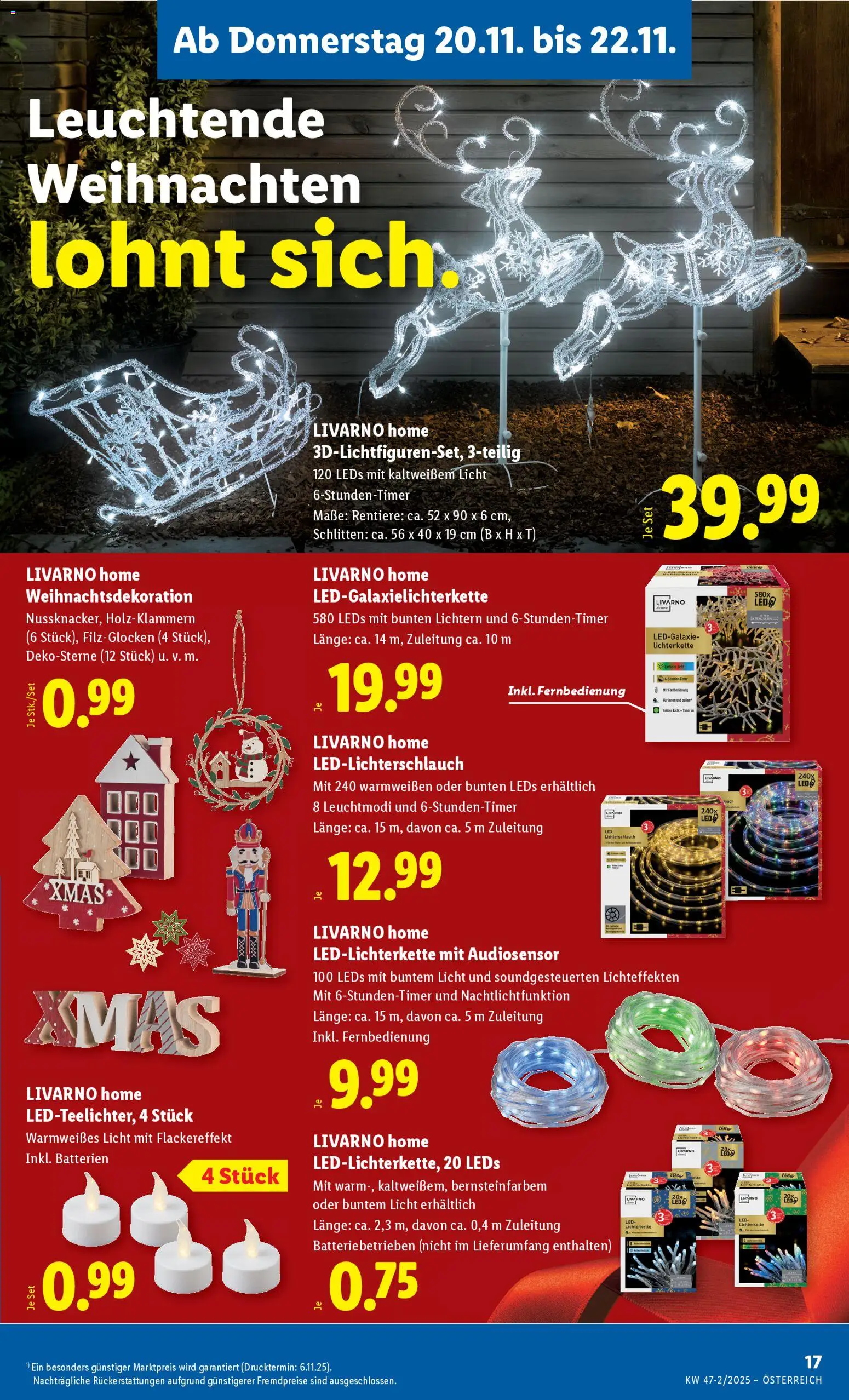 Lidl Flugblatt - Eisenstadt, Ebenfurth, Mattersburg gültig ab 20.11.2025 | Seite: 19