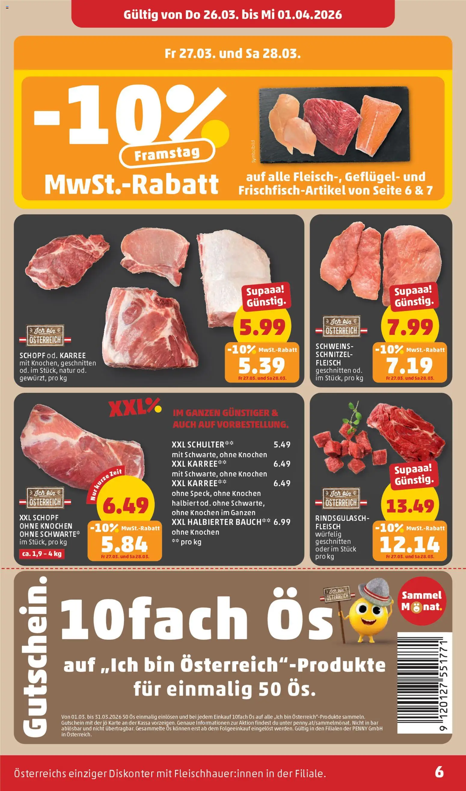 Penny Markt - Flugblatt gültig ab 26.03.2026 | Seite: 6