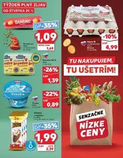 Kaufland leták platný od 29.01.2026 | Strana: 26 | Produkty: Syr, Bryndza, Ryba, Treska