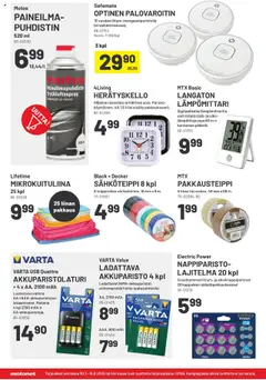  | Sivu: 10 | Tuotteet: USB, Palovaroitin, Voi, Herätyskello
