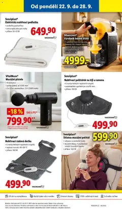 Sensiplast® Shiatsu masážní polštář, relaxace a uvolnění svalů, masážní hlavy: 4 protiběžně rotující masážní hlavice, příkon: 14,4 W od 22.09.2025 | Strana: 33 | Produkty: Víno, Masážní polštář, Polštář, Nahřívací polštářek