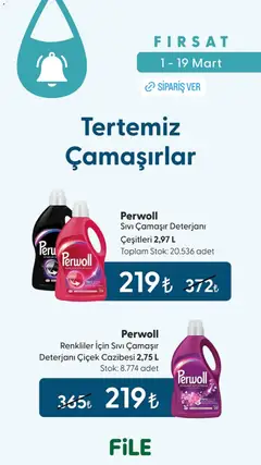 01.03.2026 tarihinden itibaren geçerli olan File Market kataloğu önizlemesi