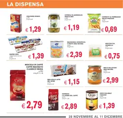 Anteprima del volantino Coal D'Italy catalogo valido a partire dal 28.11.2025 | Pagina: 9 | Prodotti: Crema, Cetrioli, Latte, Crackers