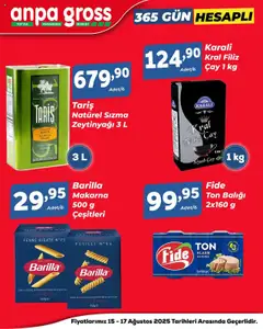 Anpa Gross Hafta Sonu Fırsatları  - 15.08.2025 tarihinden itibaren geçerlidir | Sayfa: 4