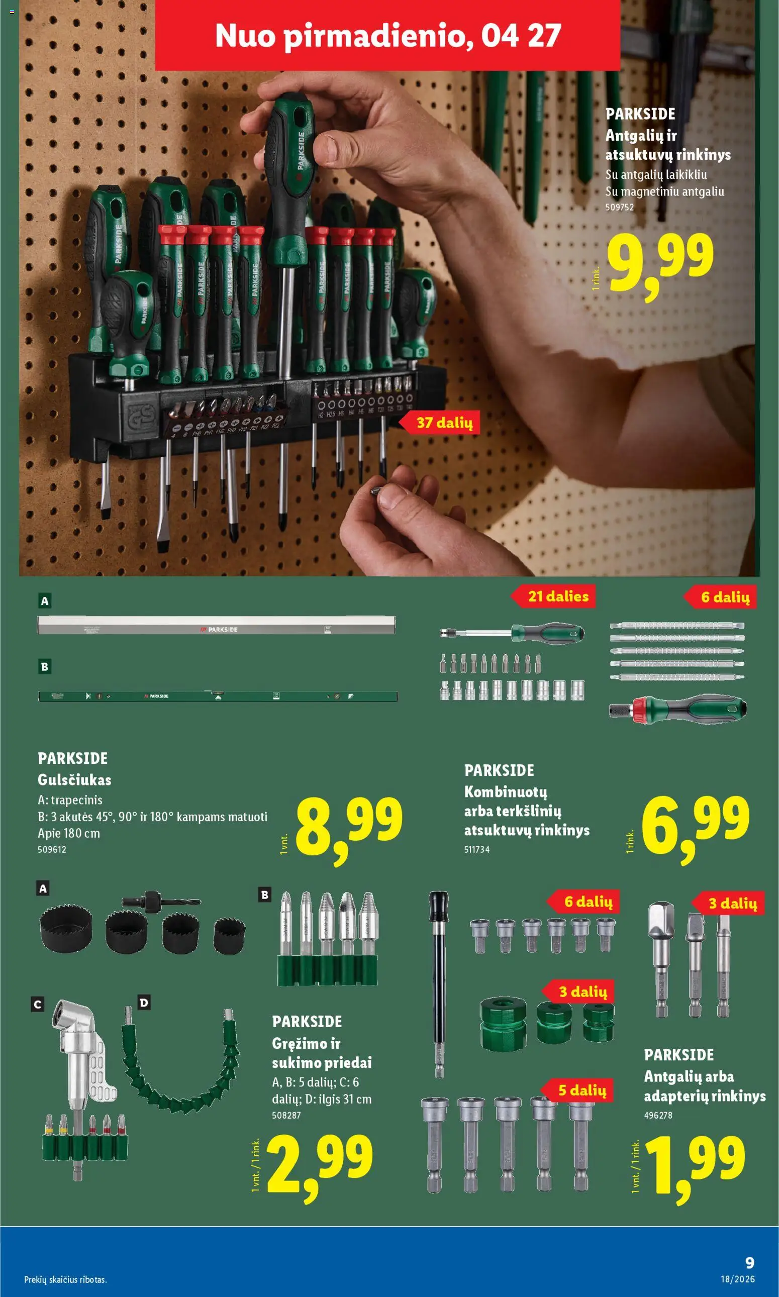 LIDL akcijos nuo 27.04.2026 | Puslapis: 9