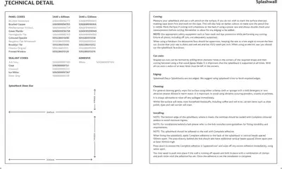 Preview of B&Q - Splashwall elegant kitchen splashbacks valid from 23.05.2025 | Page: 10 | Products: Mask, Detergent, Worktop, Press